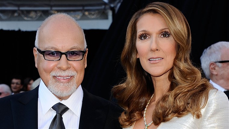 रेने Angelil and Celine Dion