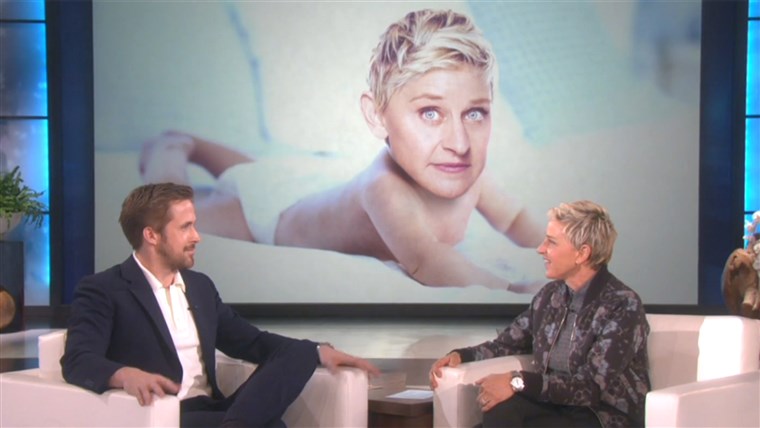 रयान Gosling on Ellen