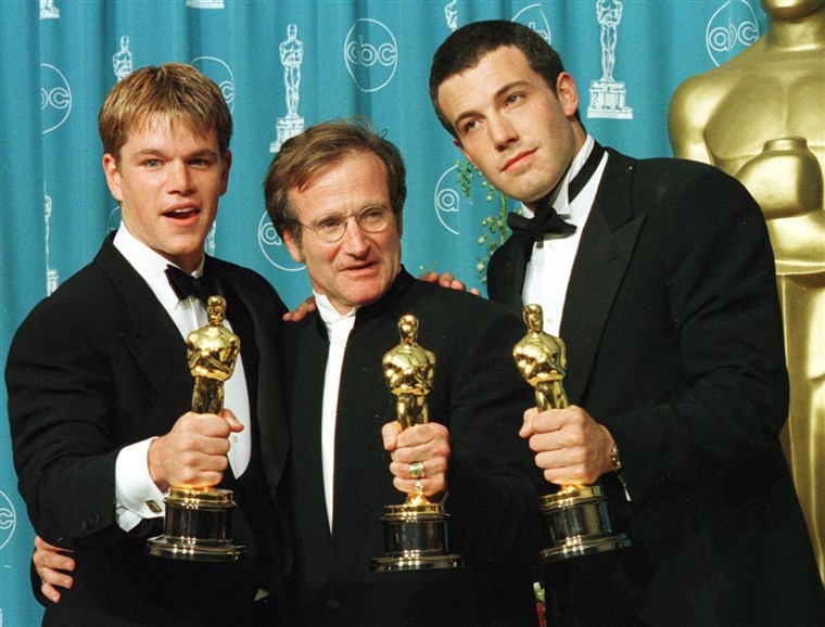 תמונה: Matt Damon, Ben Affleck, Robin Williams
