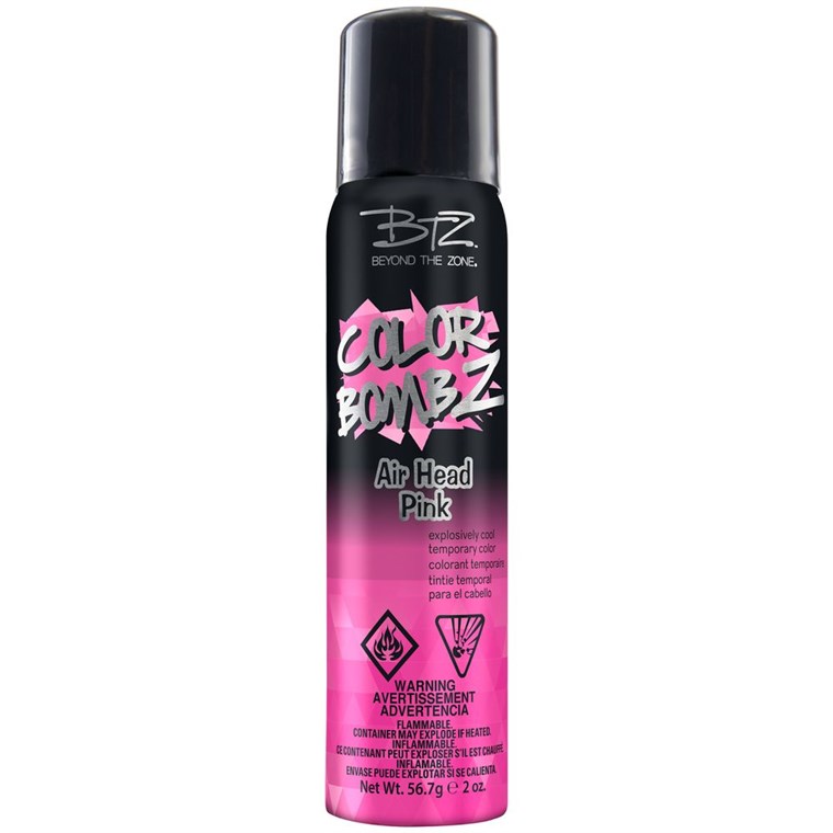 गुलाबी hair spray