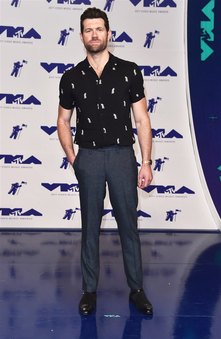 בילי Eichner MTV Video Music Awards red carpet
