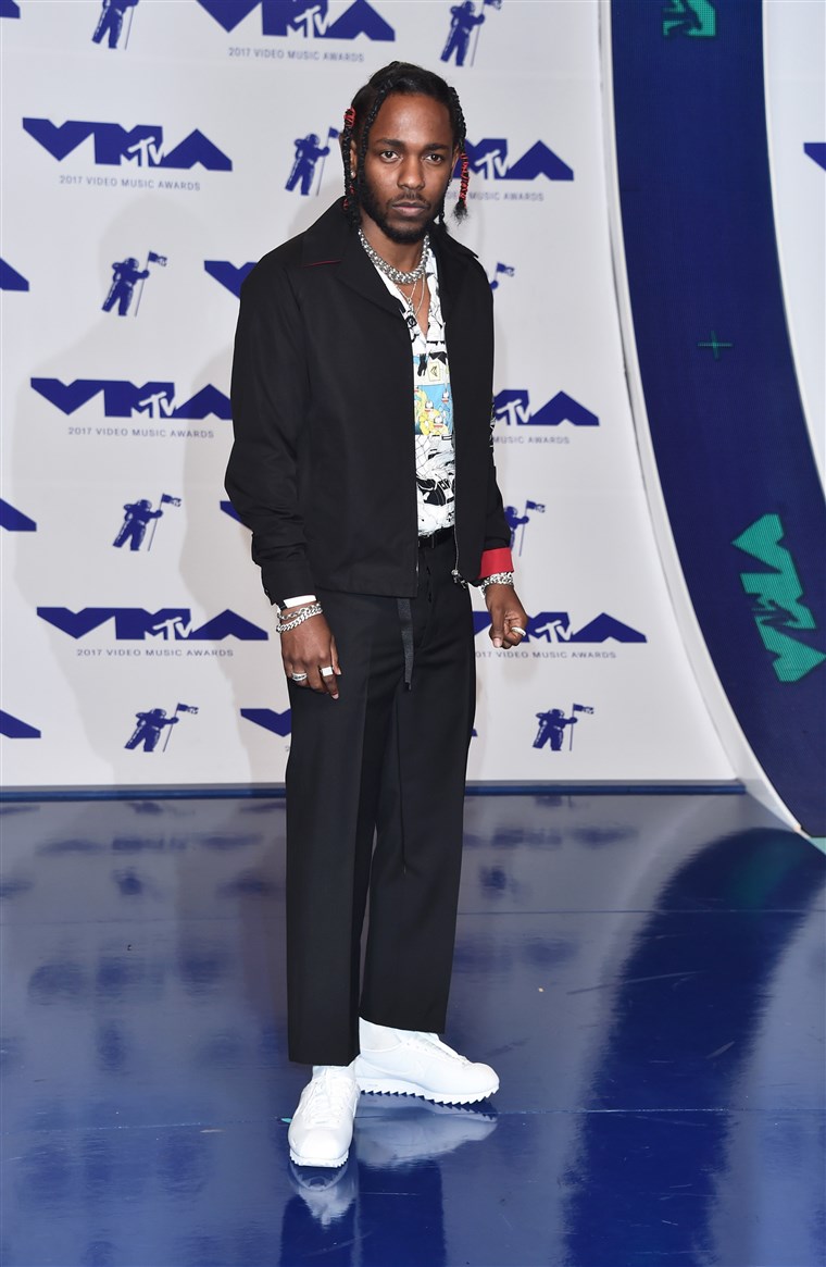 קנדריק Lamar MTV Video Music Awards red carpet