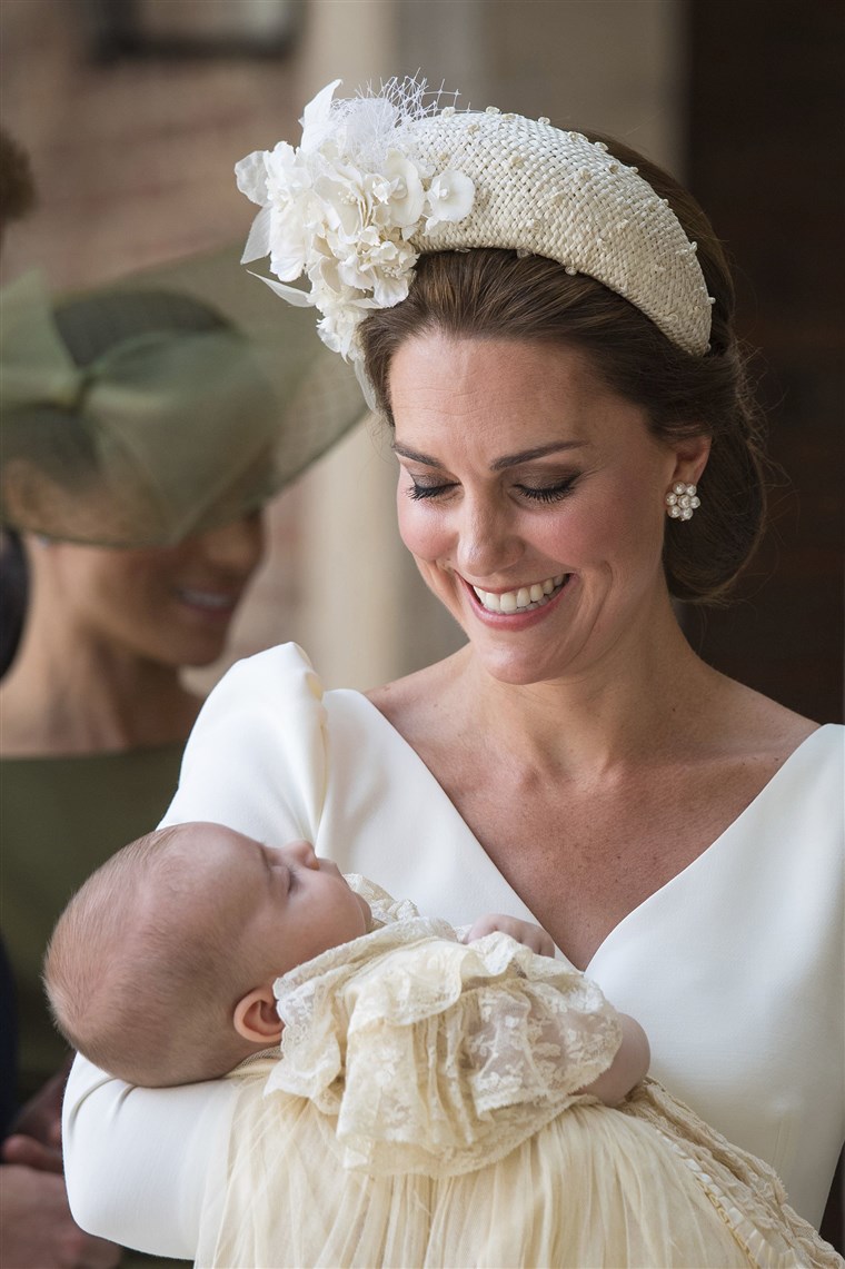 केट, Duchess of Cambridge, Prince Louis, christening