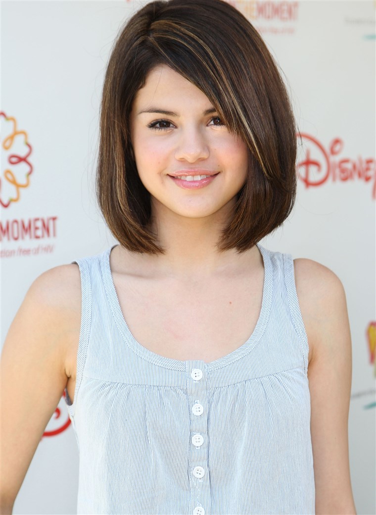 Selena Gomez bangs
