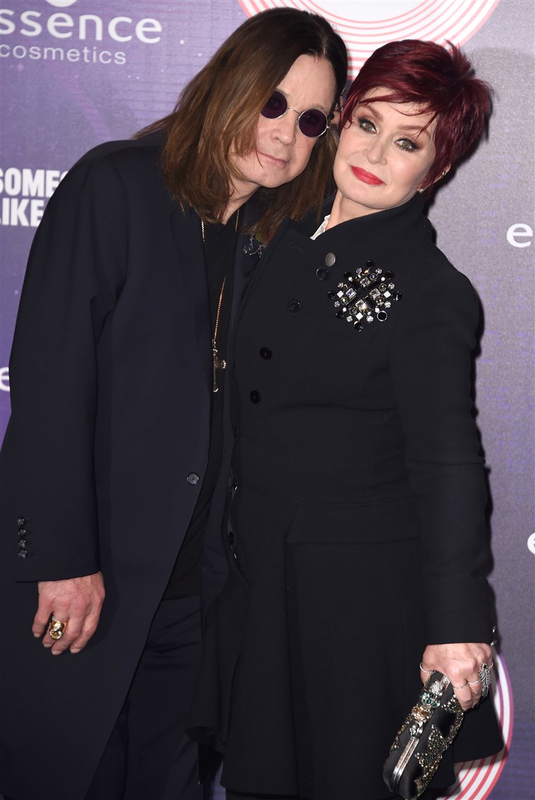 אוזי and Sharon Osbourne
