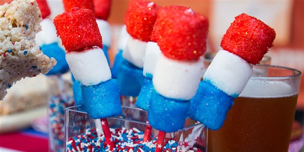 סירי Daly's Patriotic Marshmallow Pops