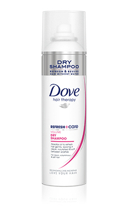 कबूतर Dry Shampoo