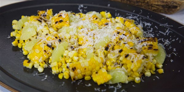Grillezett Corn (Maíz Rustido)