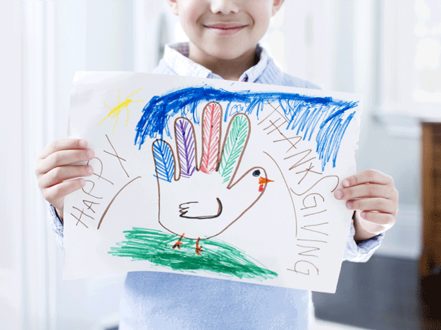 धन्यवाद drawing--Thanksgiving story for kids