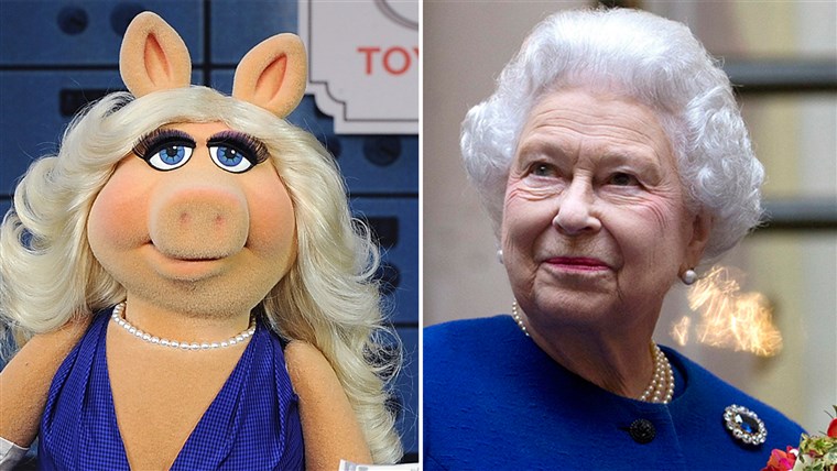 कुमारी र Piggy, Queen Elizabeth