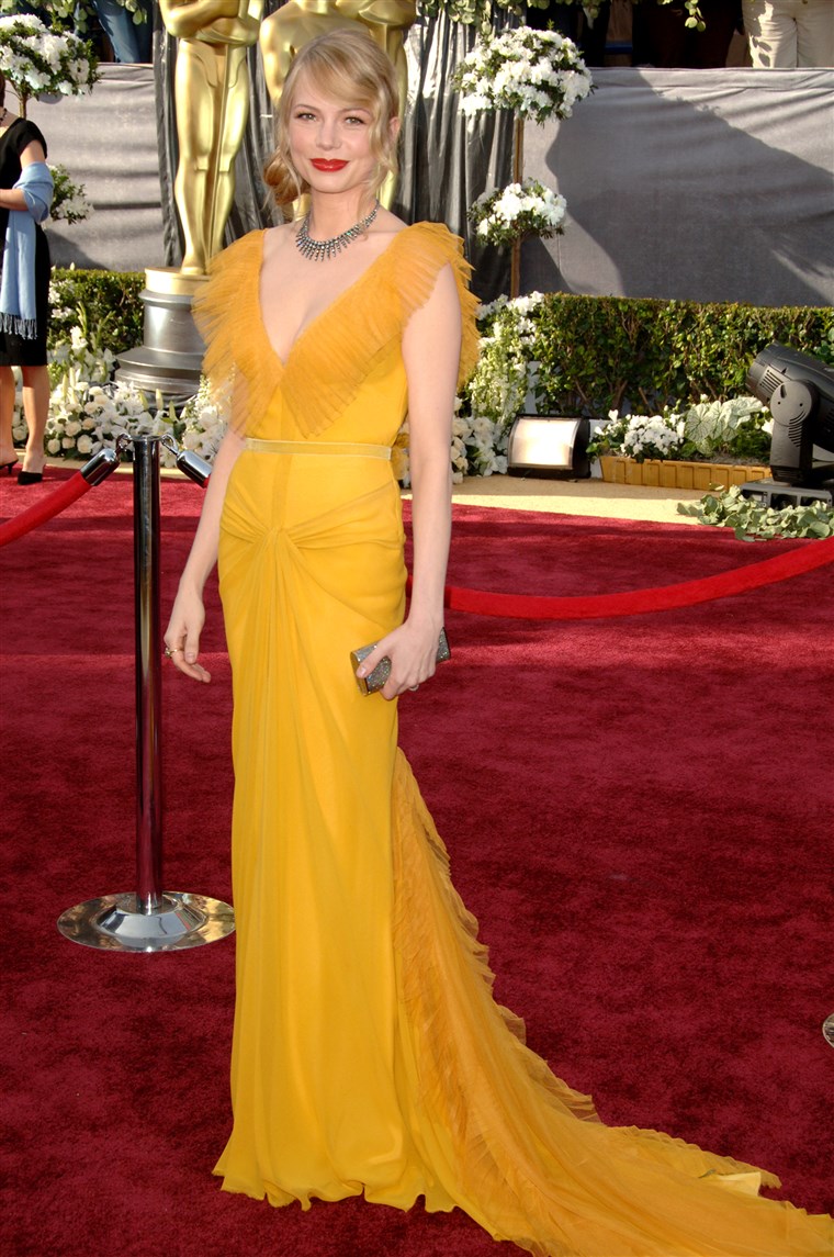 מישל Williams in Vera Wang at the 78th Annual Academy Awards