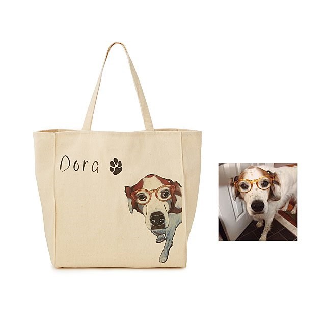 चित्र Your Pet Custom Tote Bag