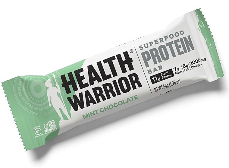 स्वास्थ्य Warrior Mint Chocolate Superfood Protein Bars