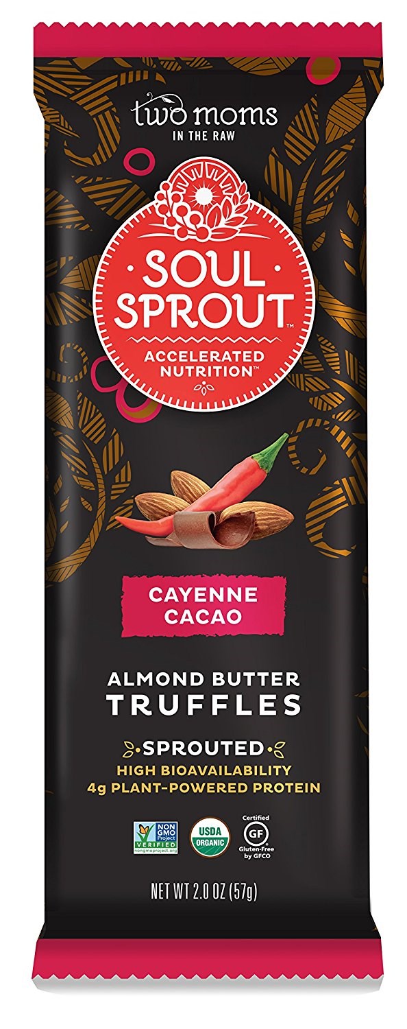 अन्त: मन Sprout Cayenne Cacao Almond Butter Sprouted Truffles
