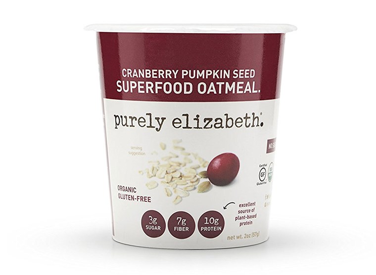 विशुद्ध रूप से Elizabeth Cranberry Pumpkin Seed Ancient Grain Oatmeal Cup