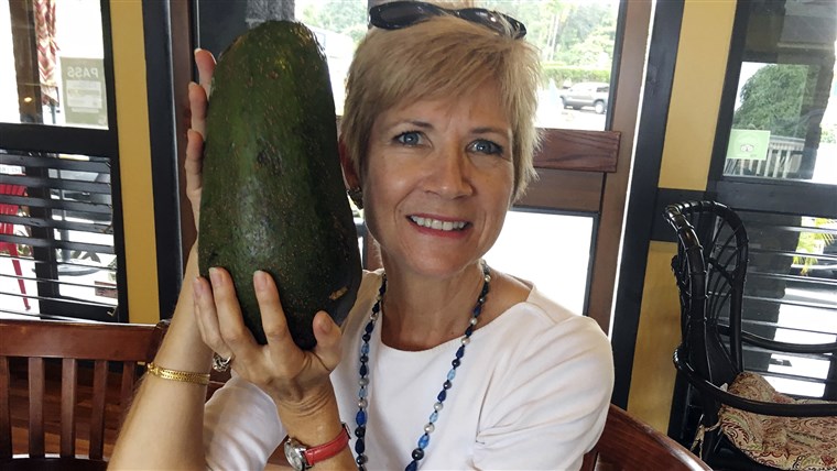 וואנג is waiting to hear back from Guinness World Records to find out if the 5-pound (2.3-kilogram) avocado she snagged is the world's largest.