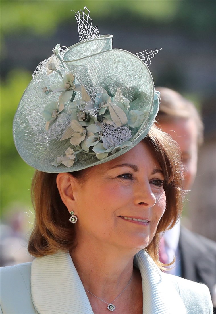 Carole Middleton at royal wedding