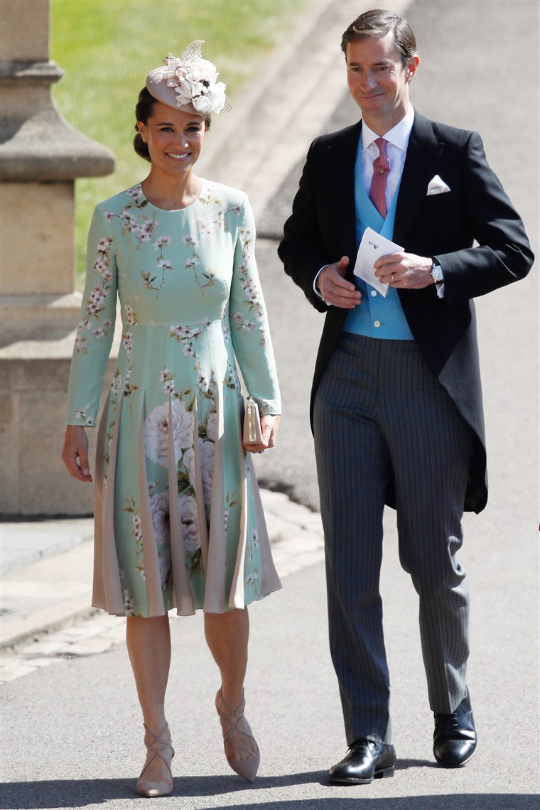 Pippa Middleton and husband James Matthews at royal wedding