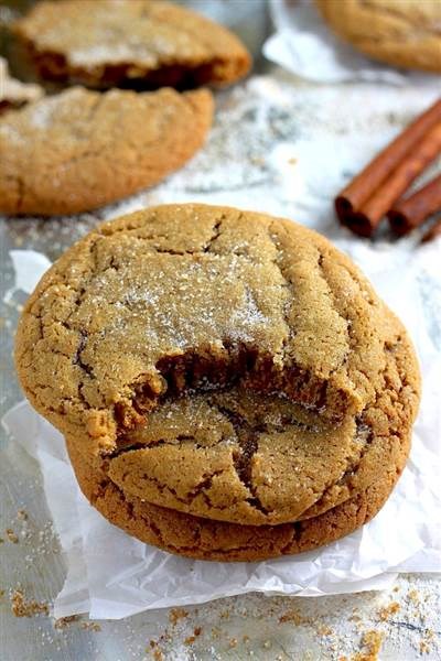 क्रिसमस cookies: Brown butter gingersnaps
