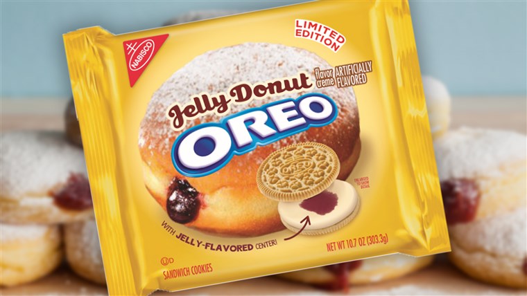 ג'לי Donut flavored Oreos