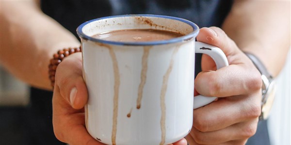 שקד Milk Hot Chocolate