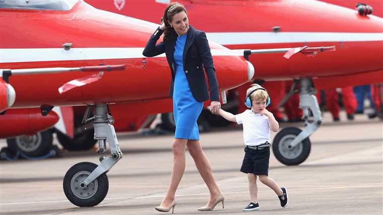 קתרין, Duchess of Cambridge and Prince George