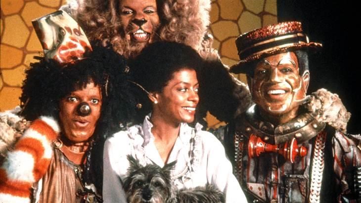 מיכאל Jackson, Ted Ross, Diana Ross and Nipsey Russell starred in the 1978 film version of 