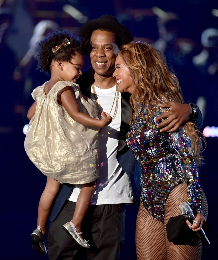 ביונסה, Jay-Z and Blue Ivy are a true family