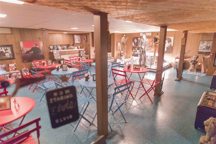 Elvis diner in Detroit's Lion's Gate Estate 