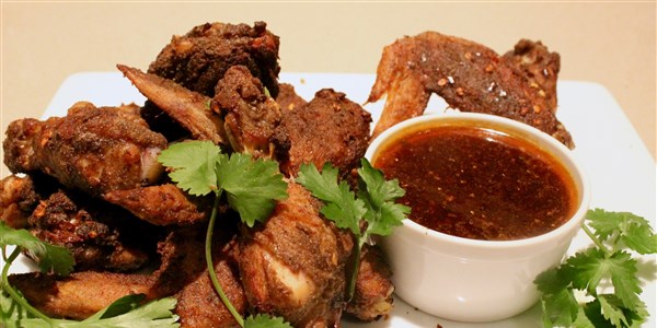 मिठाई and Spicy Thai Chicken Wings