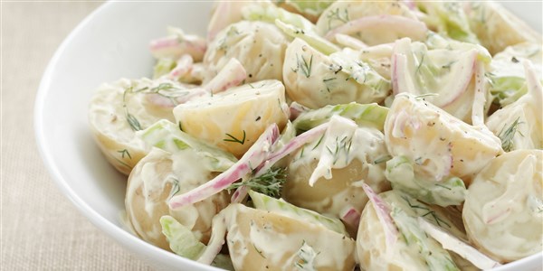 Napos's Easy Pesto Potato Salad