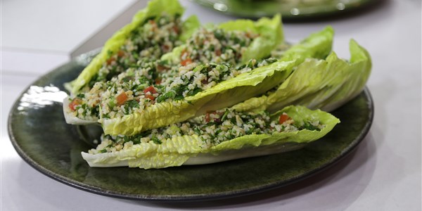 Paradicsom, Herb and Bulgur Wheat Salad (Tabbouleh)