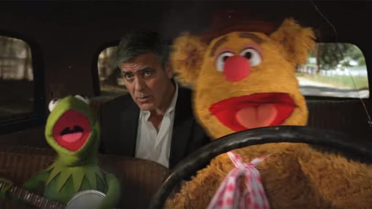  Muppets take George Clooney for a ride along in new Nespresso ad.