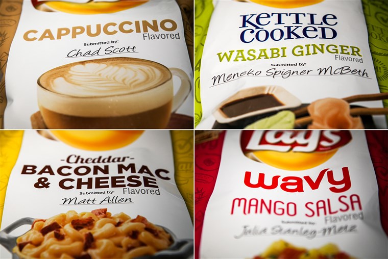  four finalists in Lay's 