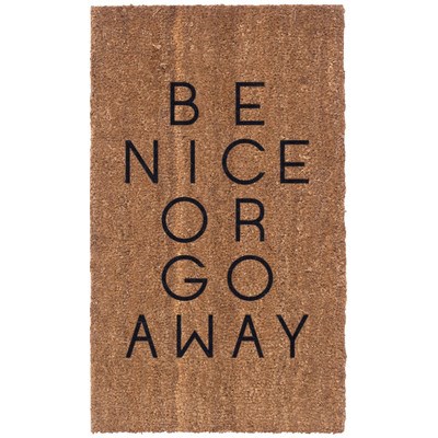 להיות Nice Or Go Away Doormat