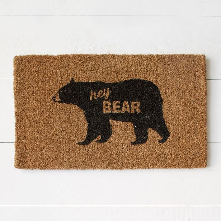 היי Bear Doormat
