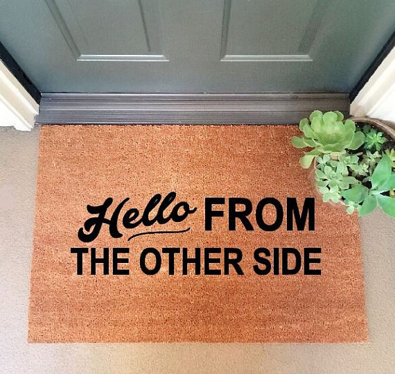 שלום From The Other Side Doormat
