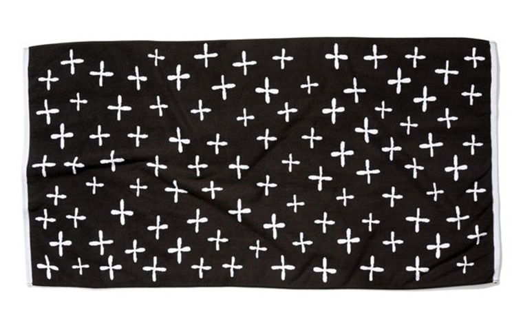 ארין Fetherston beach towel cross pattern One Kings Lane