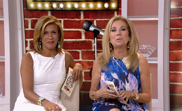 Whitney Cummings with Kathie Lee and Hoda