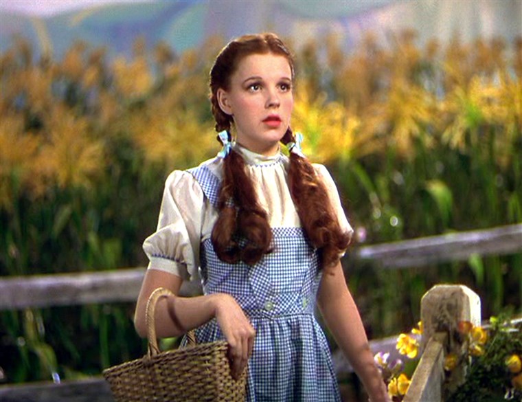 Judit Garland in The Wizard of Oz