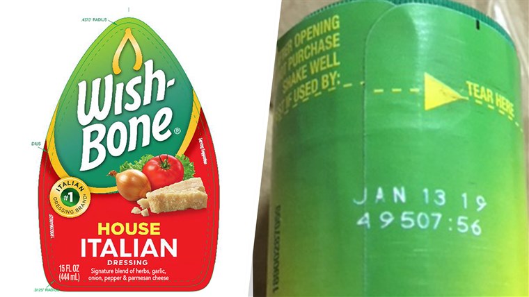 तमन्ना Bone Salad Dressing Issues Allergy Alert On Undeclared Milk and Egg in 15 oz. Wish-Bone House Italian Salad Dressing